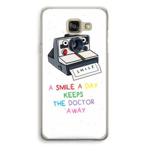 Smile: Samsung Galaxy A5 (2016) Transparant Hoesje