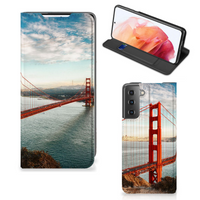 Samsung Galaxy S21 Book Cover Golden Gate Bridge