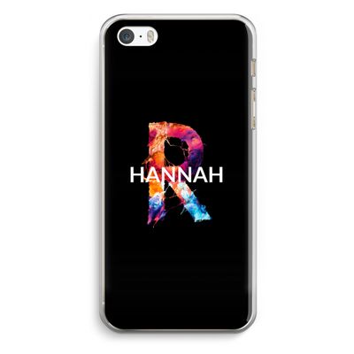 Abstract Spectrum: iPhone 5 / 5S / SE Transparant Hoesje