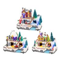 Kerstversiering Lumineo 20,8 X 16,3 X 13,9 cm (3 Stuks)