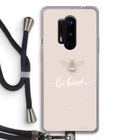 Be(e) kind: OnePlus 8 Pro Transparant Hoesje met koord