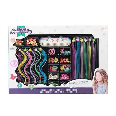 Toi-Toys versier je haren kralen en haarlokken set
