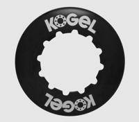 Kogel Lockring Centerlock Compatibel Rotor Lockring/Internal Zwart