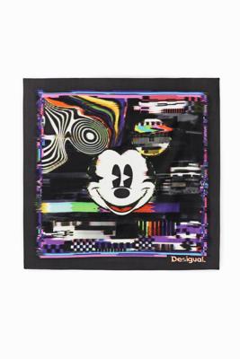 Vierkante sjaal met Mickey Mouse - BLACK - U