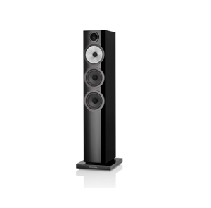 Bowers & Wilkins: 704 S3 Vloerstaande speaker speaker - 1 stuk - Hoogglans zwart