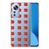 Xiaomi 12 | 12X | Siliconen Case | Paprika Red