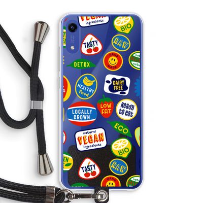 Fruitsticker: Honor Play 8A Transparant Hoesje met koord