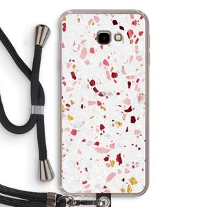 Terrazzo N°9: Samsung Galaxy J4 Plus Transparant Hoesje met koord