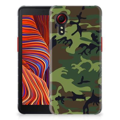 Samsung Galaxy Xcover 5 | TPU bumper | Army Dark