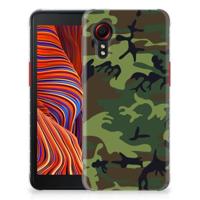 Samsung Galaxy Xcover 5 | TPU bumper | Army Dark