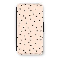 Kleine kattenkopjes: iPhone 8 Plus Flip Hoesje