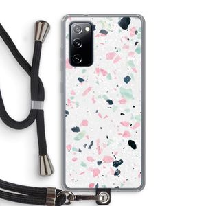 Terrazzo N°3: Samsung Galaxy S20 FE / S20 FE 5G Transparant Hoesje met koord