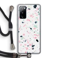 Terrazzo N°3: Samsung Galaxy S20 FE / S20 FE 5G Transparant Hoesje met koord