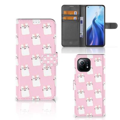 Xiaomi Mi 11 | Telefoonhoesje | Met pasjeshouder | Sleeping Cats