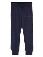 Marc Jacobs Kids pantalon de jogging à logo imprimé - Bleu - thumbnail