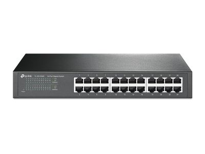 TP-LinkTL-SG1024D 24-Port Gigabit Desktop/Rackmount Switch Switch Grijs