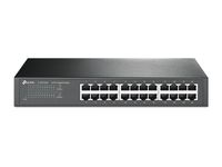 TP-Link TL-SG1024D Unmanaged Gigabit Ethernet (10/100/1000) Grijs - thumbnail