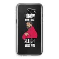 Sleigh Bells Ring: Samsung Galaxy A5 (2017) Transparant Hoesje