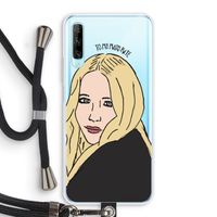 Mary Kate: Huawei P Smart Pro Transparant Hoesje met koord