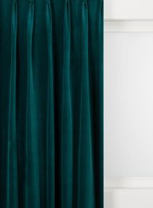 HEMA Gordijnstof Velours Donkergroen (donkergroen)