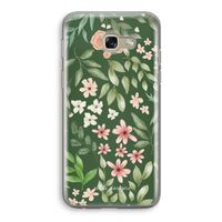 Botanical green sweet flower heaven: Samsung Galaxy A5 (2017) Transparant Hoesje