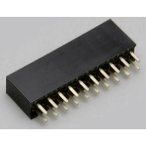 TRU COMPONENTS Female header (standaard) Aantal rijen: 2 Aantal polen per rij: 8 TC-2506299 1 stuk(s)