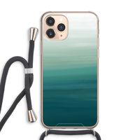 Ocean: iPhone 11 Pro Max Transparant Hoesje met koord