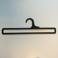 Sjaalhanger zwart 31 cm 10 stuks