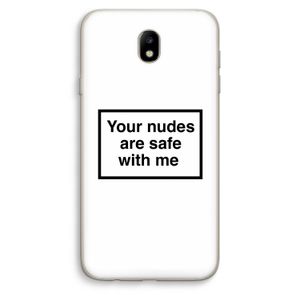 Safe with me: Samsung Galaxy J7 (2017) Transparant Hoesje