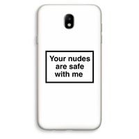 Safe with me: Samsung Galaxy J7 (2017) Transparant Hoesje