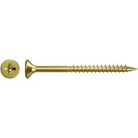Fischer 551240 Spaanplaatschroef 6 mm 120 mm Kruiskop Pozidriv Galvanisch verzinkt 100 stuk(s)