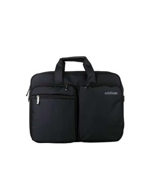 Addison Preston 15 notebooktas 39,6 cm (15.6") Tas met bovensluiting Zwart