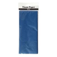 Creativ Company Tissuepapier Blauw 10 Vellen 14 gr, 50x70cm - thumbnail