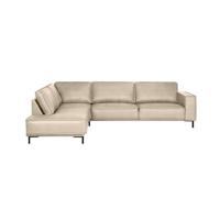 by fonQ Brisk Hoekbank Links - Buffelleer - Beige by fonQ Brisk Hoekbank Links - Buffelleer - Beige