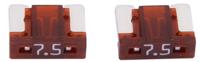 Dresselhaus Mini-fuse 7.5a/2 pcs. low profile/ brown