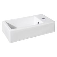 Differnz Force fontein keramiek - 40 x 22 x 11.5 cm - wit