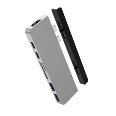 Hyper New Duo hub for USB-C silver