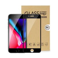 Tempered Glass iPhone 8 Plus | 7 Plus Screen Protector Glas Volledige Dekking - thumbnail