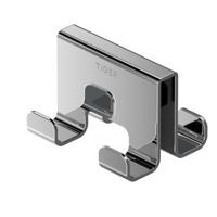 Tiger Handdoekhaak Voor Douchecabine Caddy 6-8 mm Dubbel Chroom