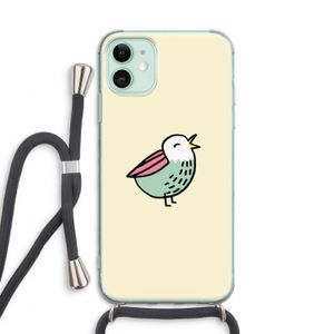 Birdy: iPhone 11 Transparant Hoesje met koord