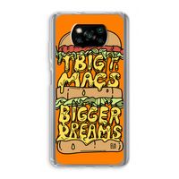Big Macs Bigger Dreams: Xiaomi Poco X3 NFC Transparant Hoesje