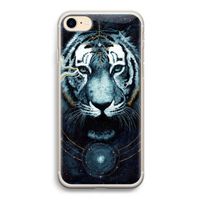 Darkness Tiger: iPhone 7 Transparant Hoesje