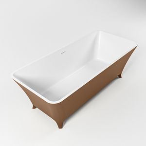 Vrijstaand Bad MONDIAZ LUNDY 170x75cm Kleur Rust / Talc