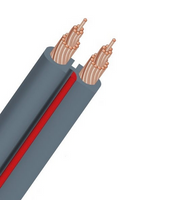 AudioQuest: X2 Luidsprekerkabel (2 x 2,08 mm) - 9,1 meter - Grijs - thumbnail