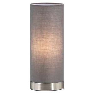 Tafellamp Fabric - grijs - 12x30 cm - Leen Bakker