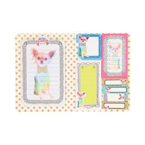Totum rainbow pets - sticky notes boekje hond