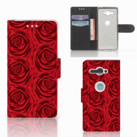Sony Xperia XZ2 Compact Hoesje Red Roses - thumbnail