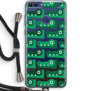Crocs: Huawei P Smart (2018) Transparant Hoesje met koord