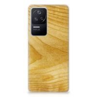 Xiaomi Poco F4 Bumper Hoesje Licht Hout