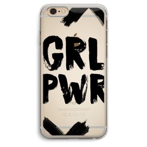 Girl Power #2: iPhone 6 Plus / 6S Plus Transparant Hoesje